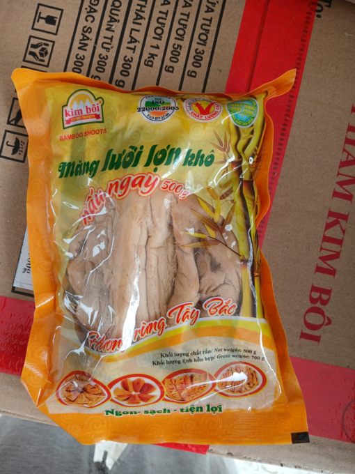 Măng lưỡi lợn khô nấu ngay
