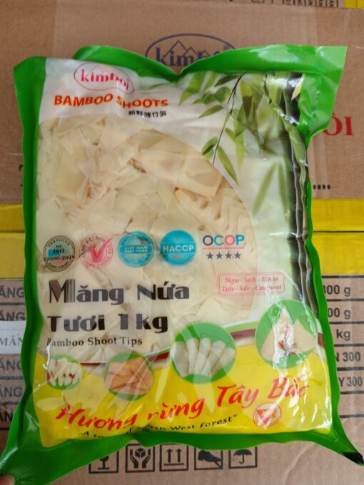Măng lá xé