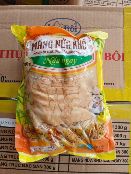 Măng nứa khô nấu ngay